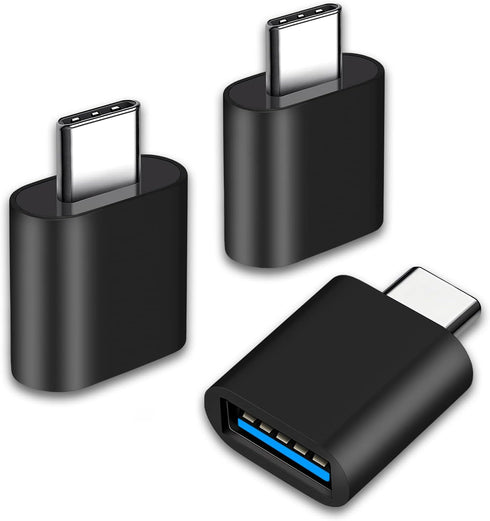 USB C to USB Adapter, Type C Thunderbolt 4 OTG Converter,USB C Male to USB 3.0 Female Adapter(3 Pack) for Apple MacBook Pro,Mac Book,iPad,Samsung ...