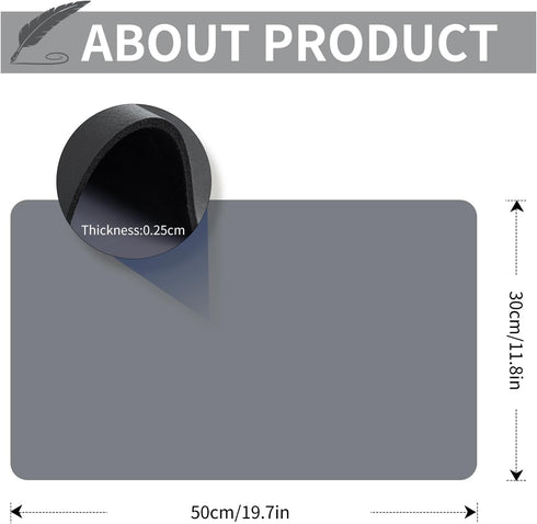 Premium Coffee Mat - Non-Slip Rubber Backed Absorbent Dish Drying Mat for Kitchen Counter Coffee Mat , Super Absorbent Ideal coffee maker mat for ...