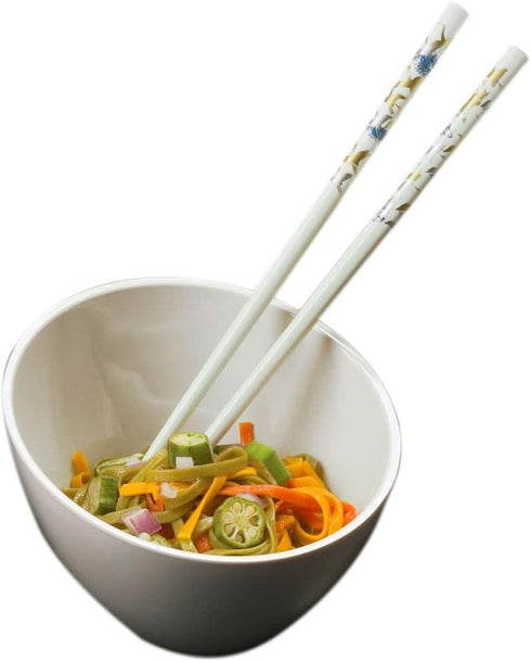 American Metalcraft MELSL52 Endurance Melamine 5" Angled Round Bowl, 11-Ounce, White...