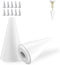 TaIYanG Stylus Replacement Tips Apple Pencil Tips 10 Pack-White (Universal with Black/Pink/Purple Tips)...