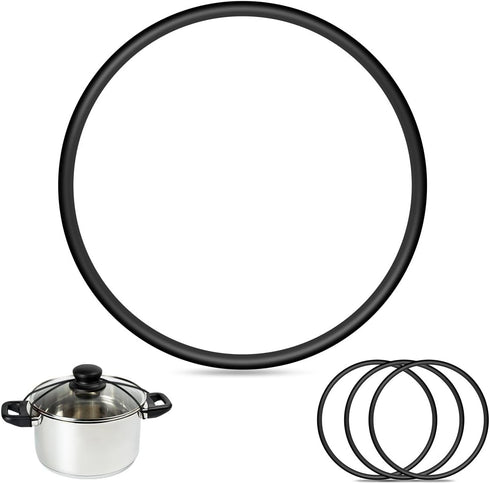 3 Pack Lid Latch Strap Rubber Band, Lid Securing Strap for Crockpot, Reusable Universal Lid Strap 6,7,8 Quart for Hamilton Beach Slow Cooker, Cass...