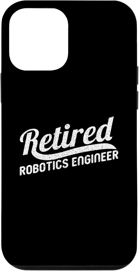 iPhone 12 mini Classic Retirement Retro Retired Robotics Engineer Case...