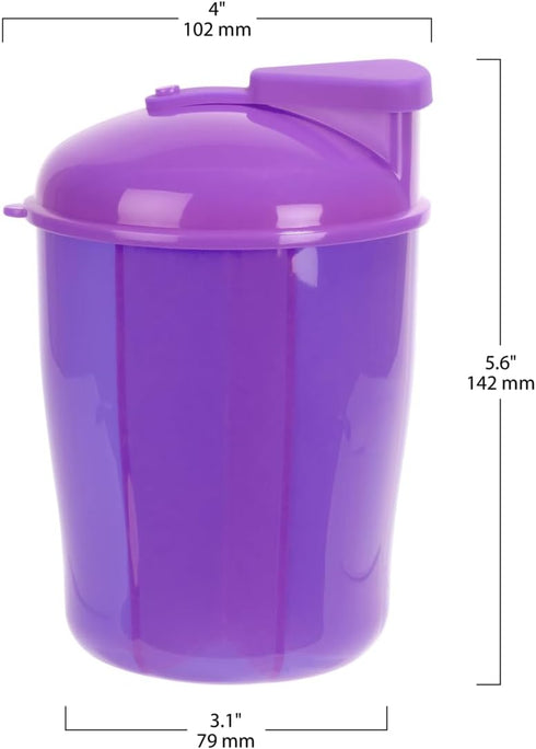 EZY DOSE Vitamin Organizer, 6 Large Compartments, 30-Day Vitamin and Medicine Storage, Keep Vitamins & Meds in Check, Easy to Use, Color May Vary,...