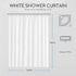 Shower Curtain Liner, 72 X 72 INCH PEVA Shower Curtain Liner, Plastic Shower Liner with 12 Metal Grommet, Waterproof & Washable Shower Curtain Lin...