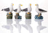 Garden Bird Statue - 4pcs Small Seagull Décor Birds Figurines Ornaments - Best Indoor Outdoor Statues Yard Art Figurines for Patio Lawn House...