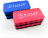 Magnetic Whiteboard Erasers, 4-Pack, Red and Blue, Long-Lasting Magnet for Dry Erase Board...