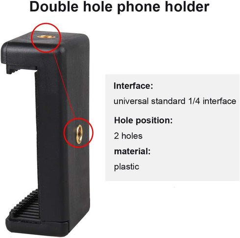 Mr.Power Guitar Bass Head Phone Holder Live Broadcast Bracket Clip Compatible with iPhone, Compatible with Samsung Smart Phones (Guitar Head Phone...