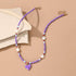2 Pcs Heart Choker Necklace Colorful Beads Layered Necklace Friendship Y2K Beach Costume Jewelry Gifts for Women...