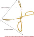Food Tongs, Stainless Steel Kitchen Tongs Salad Tongs for Cooking, Barbecue, Pastry, Sandwich, Ice, Serving Scissors Tongs...