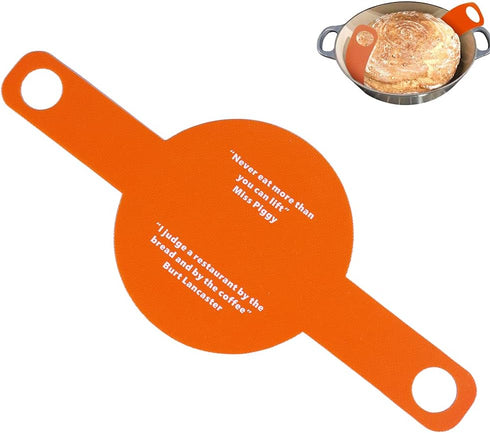 Reusable Silicone Bread Sling for Dutch Oven, Sourdough Bread Baking Supplies, Sourdough Sling, Durable Round Bread Baking Tool with 2 Extensions,...