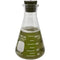 Corning Pyrex #4980-250, 250ml Narrow Mouth Erlenmeyer Flask with Rubber Stopper (Single)...