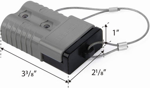 2-4 Gauge Wire Connectors, 175A Battery Quick Connect Disconnect 12V-36V Powerpole for Car Bike ATV Winches Lifts Motors More Grey 2 Pcs...