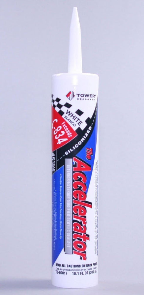 White TS-00017 10.5 fl-Ounce The Accelerator Acrylic Silicone, Size...