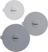 HIC Kitchen Cooking and Storage Lids, High-Heat Silicone, Set of 3...