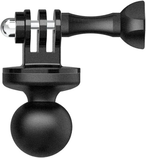 1" Ball Mount Adapter for Insta360 One X2, X, One R, RS, GO 2, GoPro Hero, Compatible with RAM Ball Head Mounts B Size Double Socket Arm...