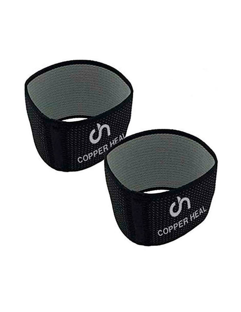 COPPER HEAL Arch Copper Compression Support Brace 2 units Foot Plantar Fasciitis Sleeves Helps Relief Heel Spurs Flat Feet Ankle Achilles Tendon I...
