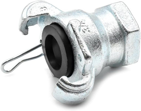 Interstate Pneumatics CU-850 3/4 Inch Female NPT Straight Through Jack Hammer Coupler-Pack of 2...