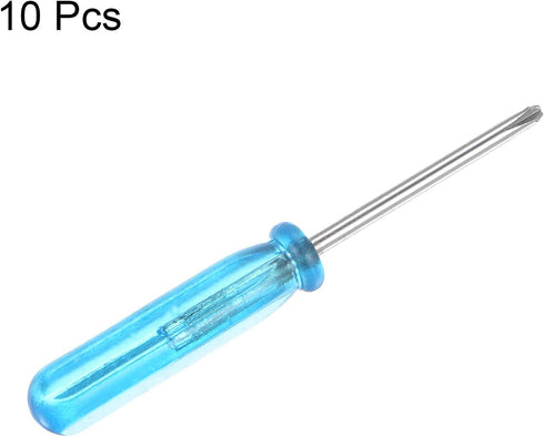 uxcell Mini Phillips Screwdriver, 1.6mm Cross Head 45mm Length for Small Appliances Repair, 10 Pcs...