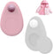 2 Pack Waterproof AirTag Holder for Kids Hidden, Anti-Removal GPS Tracker Case Compatible with Apple Airtag, Anti-Lost Silicone Protective Case wi...