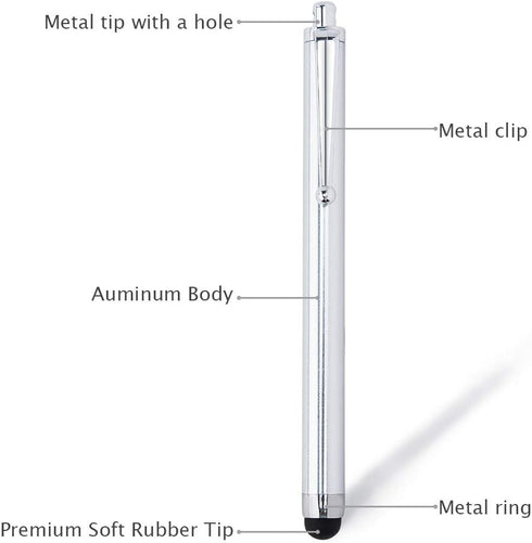 Briout Stylus Pens for Touch Screens, 36 Pack Capacitive Touch Screen Stylus, High Precision Stylus Compatible with All Universal Touch Screen Dev...