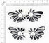 Chinese Frogs Button Closures Hook & Eye Fastener - Sewing Quilting Renaissance Dance Hawaiian Bridal Costumes Outfit Drapery Home Decor-Black/Whi...