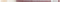 GRUMBACHER Goldenedge Golden Toray Liner Watercolor Brush, Synthetic Bristles, Size 3 (4623.4)...