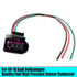 Huayicarbpart Compatible with Audi Volkswagen 2009-2018 Bentley Fuel High Pressure Sensor Connector Harness Pigtail 4D0971993...