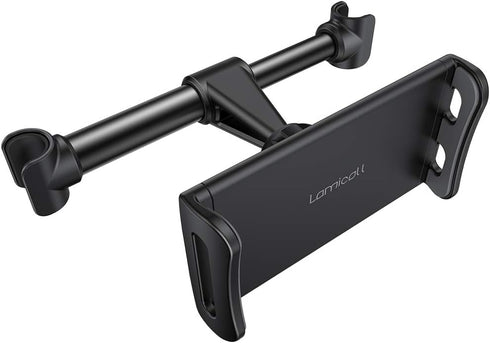 Lamicall Car Headrest Mount, Tablet Headrest Holder - Stand Cradle Compatible with iPad Pro Air Mini, Galaxy Tabs, Other 4.7-10.5" Cellphones and ...