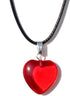 Chunky Puffy Heart Choker Necklace, Big Heart Pendant Adjustable Velvet Chain Heart Necklaces Y2K Trendy Jewelry Accessories for Women Teen Girls...