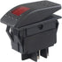 XT AUTO 12V 20 Amp 3pins Red Light Rocker Switch Kit 5-pack...