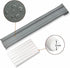 Waterproof Twin Door Draft Stopper Adjustable Size 30" to 36" Weather Stripping Noise Blocker Window Breeze Blocker...