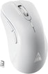 SM66 White Silent Dual Mode Bluetooth/2.4GHz Wireless Mouse, Adjustable 4200 DPI,Rechargeable Computer Mouse Wireless Office Mouse for PC Mac Lapt...
