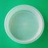 4Pcs Plastic Round Birds Feeding Station Tray Water Dish Feeder Durable White...