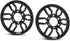 DS18 PRO-GRILL8 Speaker Cover - 8-Inch Car Audio Plastic Universal Speaker Grill Cover, Cover and Protect Your Speakers - Black - Set of 2...