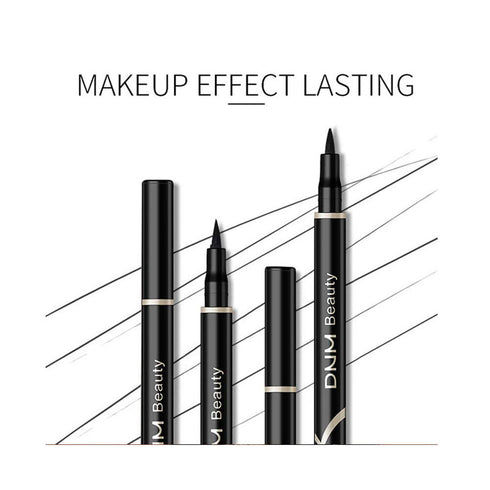 DNM Cat Eye Makeup Waterproof Neon Colorful Liquid Eyeliner Pen Make Up Comestics Long-lasting Black Eye Liner Pencil Makeup Tools (green)...