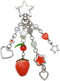 Caiyao Cute Keychain Aesthetic Y2K Keychain Accessories Heart Butterfly Strawberry Bear Key Chain for Teen Girls Women Gifts...