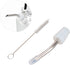 Stainless Steel Extended Kettle Spout with 10cm Brush, Coffee Kettle Spout for Home Kitchen Outdoor Use...