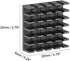 uxcell 6x20x20mm Black Aluminum Heatsink Thermal Adhesive Pad Cooler for Cooling 3D Printers 4Pcs...