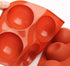 homEdge Semi Sphere Silicone Mold, 4 Packs Baking Mold for Making Hot Chocolate Bomb, Cake, Jelly, Dome Mousse - Diameter-2"...