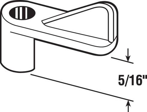 Prime-Line L 5832 5/16 In., Diecast Bronze Window Screen Clip (8 Pack)...