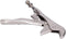 ViaGasaFamido Locking Pliers Curved Jaw Locking Pliers Wire Cutter Pinch Off Lock Tool Copper Pipe Sealing Pliers with Tension Spring 7mm 45# Stee...