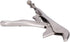 ViaGasaFamido Locking Pliers Curved Jaw Locking Pliers Wire Cutter Pinch Off Lock Tool Copper Pipe Sealing Pliers with Tension Spring 7mm 45# Stee...