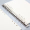 A5 6 Ring Binder Cover Waterproof Loose Leaf Notebook Folder Transparent Notebook Cover Case Refillable for Diary Office Home School...