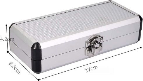 10 Pcs Impact Bolt & Nut Remover Set, Bolt Screw Extractor Set, Nut Remover Tool with Aluminium Storage Case for Removing Damaged Frozen Rusted Ro...