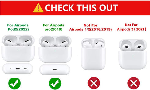 (3Pack) Case for AirPods Pro 2nd/1st Generation with Cleaning kit, XMBYGY Cute Skin Design Silicone Cartoon Charging Case Protective Covers with K...