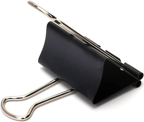 50 Pcs Extra Large Binder Clips 2 Inch Durable Black Big Paper Clamps for Office School Personal Document Organizing...