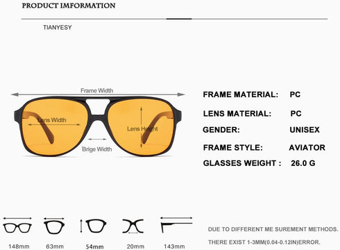 Classic Vintage Aviator Sunglasses for Women Men Large Frame Retro 70s Sunglasses...