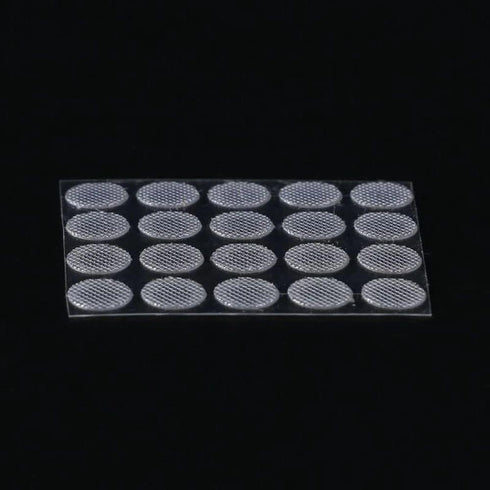 20Pcs/Set Silver Earbuds Filters Earphone Filter Mesh,Earbud and in-Ear Headphones Earphone Protective Filters Earphone Accessories Over-Ear Headp...