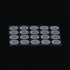 20Pcs/Set Silver Earbuds Filters Earphone Filter Mesh,Earbud and in-Ear Headphones Earphone Protective Filters Earphone Accessories Over-Ear Headp...