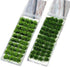 80 Pcs Green Bushy Tufts Lowland Shrubs Tuft Static Grass Vegetation Groups Railway Artificial Grass War Gaming Terrain Decoration Railroad Scener...